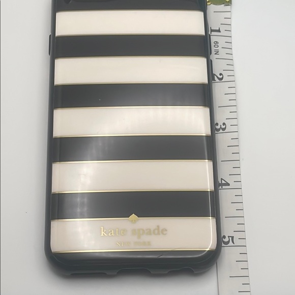 Kate Spade Black and Cream Bag Set with Turquoise Case - Picture 4 of 16